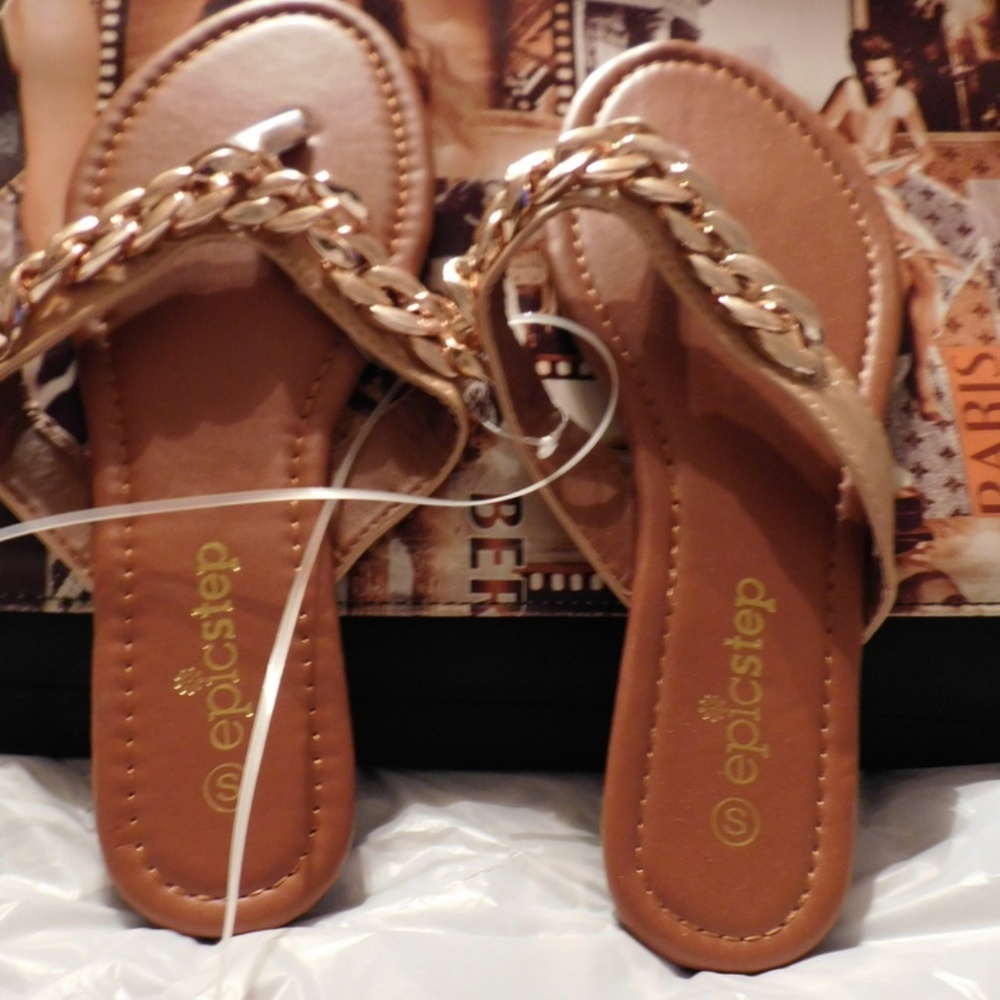 EPIC STEP SANDALS NWOT